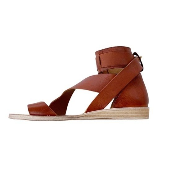 Free People Vale Boot Sandals Mahogany 39.5 NWT - Picture 6 of 16
